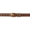 imageKingSize Mens Synthetic Leather Belt With Classic Stitch EdgeMedium Brown Gold