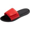 imageKingSize Mens Memory Foam Slide SandalRed