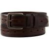 imageKingSize Mens Stitched Leather BeltBrown