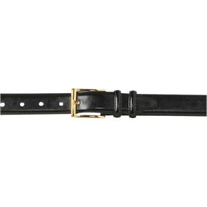 imageKingSize Mens Synthetic Leather Belt With Classic Stitch EdgeBlack Gold