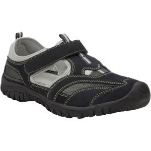 imageKingSize Mens Wide Width Sport SandalBlack Grey 0179