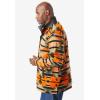 imageKingSize Mens Big ampamp Tall Explorer Fleece PulloverMountain Forest