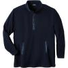 imageKingSize Mens Big ampamp Tall Explorer Fleece PulloverBlack