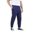 imageKingSize Mens Big ampamp Tall Jersey Jogger PantsNavy 1147