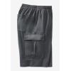 imageKingSize Mens Big ampamp Tall Lightweight Jersey Cargo ShortsDeep Olive