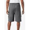 imageKingSize Mens Big ampamp Tall Lightweight Jersey Cargo ShortsHeather Slate 1565