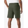 imageKingSize Mens Big ampamp Tall Lightweight Jersey ShortsDeep Olive