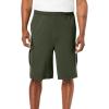 imageKingSize Mens Big ampamp Tall Lightweight Jersey Cargo ShortsDeep Olive