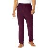 imageKingSize Mens Big ampamp Tall Lightweight PantsDeep Burgundy