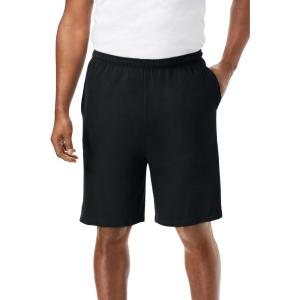 imageKingSize Mens Big ampamp Tall Lightweight Jersey ShortsBlack 0600