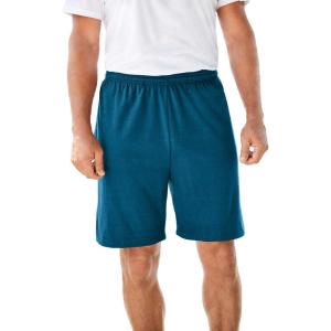 imageKingSize Mens Big ampamp Tall Lightweight Jersey ShortsHeather Teal 2211