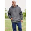 imageKingSize Mens Big ampamp Tall Coaches Collection Colorblocked Pullover HoodieBlack