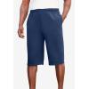 imageKingSize Mens Big ampamp Tall Fleece Extra Long ShortNavy