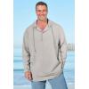 imageKingSize Mens Big ampamp Tall Gauze HoodieBlack