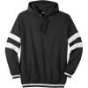 imageKingSize Mens Big ampamp Tall Coaches Collection Colorblocked Pullover HoodieBlack