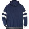 imageKingSize Mens Big ampamp Tall Coaches Collection Colorblocked Pullover HoodieNavy