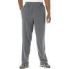 imageKingSize Mens Big ampamp Tall Explorer Plush Fleece PantsSteel 3759