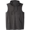 imageKingSize Mens Big ampamp Tall Lightweight Muscle Hoodie TeeHeather Charcoal