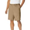 imageKingSize Mens Big ampamp Tall Lightweight ShortsKhaki