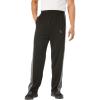 imageKingSize Mens Big ampamp Tall Power PantsBlack Steel