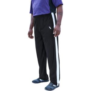 imageKingSize Mens Big ampamp Tall Performance Mesh Side Panel SweatpantsBlack