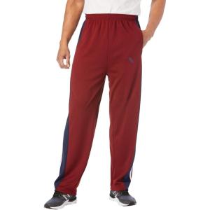 imageKingSize Mens Big ampamp Tall Power PantsDark Burgundy Navy