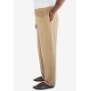 imageKingSize Mens Big ampamp Tall Elastic Waist Gauze Cotton PantsNavy 0681