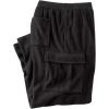 imageKingSize Mens Big ampamp Tall Explorer Plush Fleece Cargo PantsBlack 0943