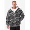 imageKingSize Mens Big ampamp Tall Explorer Plush Fleece HoodieBlack