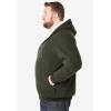 imageKingSize Mens Big ampamp Tall Explorer Plush Fleece HoodieBlack