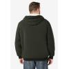 imageKingSize Mens Big ampamp Tall Explorer Plush Fleece HoodieForest Green