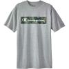 imageChampion Mens Big ampamp Tall Camo Screenprint TShirtHeather Grey