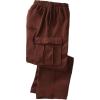 imageKingSize Mens Big ampamp Tall Explorer Plush Fleece Cargo PantsEspresso