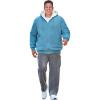 imageKingSize Mens Big ampamp Tall Explorer Plush Fleece HoodieIndigo