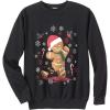 imageKingSize Mens Big ampamp Tall Graphic Fleece SweatshirtAngry Gingerbread