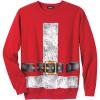 imageKingSize Mens Big ampamp Tall Graphic Fleece SweatshirtSanta Suit