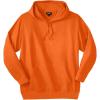 imageKingSize Mens Big ampamp Tall Tall UltraComfort Fleece PulloverBright Orange