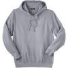 imageKingSize Mens Big ampamp Tall Tall UltraComfort Fleece PulloverGrey