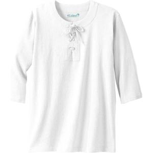 imageKingSize Mens Big ampamp Tall Gauze LaceUp ShirtWhite