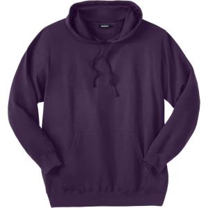 imageKingSize Mens Big ampamp Tall Tall UltraComfort Fleece PulloverBlackberry