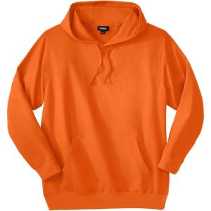 imageKingSize Mens Big ampamp Tall Tall UltraComfort Fleece PulloverBright Orange