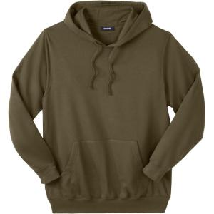 imageKingSize Mens Big ampamp Tall Tall UltraComfort Fleece PulloverDeep Olive