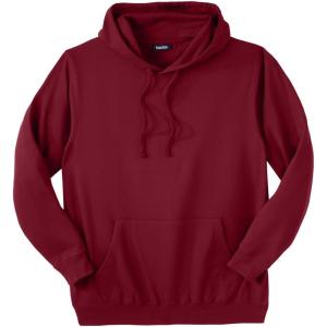 imageKingSize Mens Big ampamp Tall Tall UltraComfort Fleece PulloverRich Burgundy