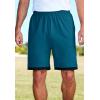 imageKingSize Mens Big ampamp Tall HangDown Lightweight Jersey ShortsBlack 0384