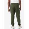 imageKingSize Mens Big ampamp Tall Lightweight Elastic Cuff SweatpantsDeep Olive Green