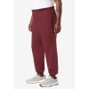 imageKingSize Mens Big ampamp Tall Lightweight Elastic Cuff SweatpantsHeather Deep Burgundy 0693