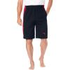 imageKingSize Mens Big ampamp Tall Power ShortsBlack Blaze Red 1317