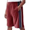 imageKingSize Mens Big ampamp Tall Power ShortsDark Burgundy Navy 1300