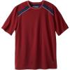 imageKingSize Mens Big ampamp Tall Power TeeDark Burgundy Navy