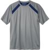 imageKingSize Mens Big ampamp Tall Power TeeGunmetal Midnight Navy